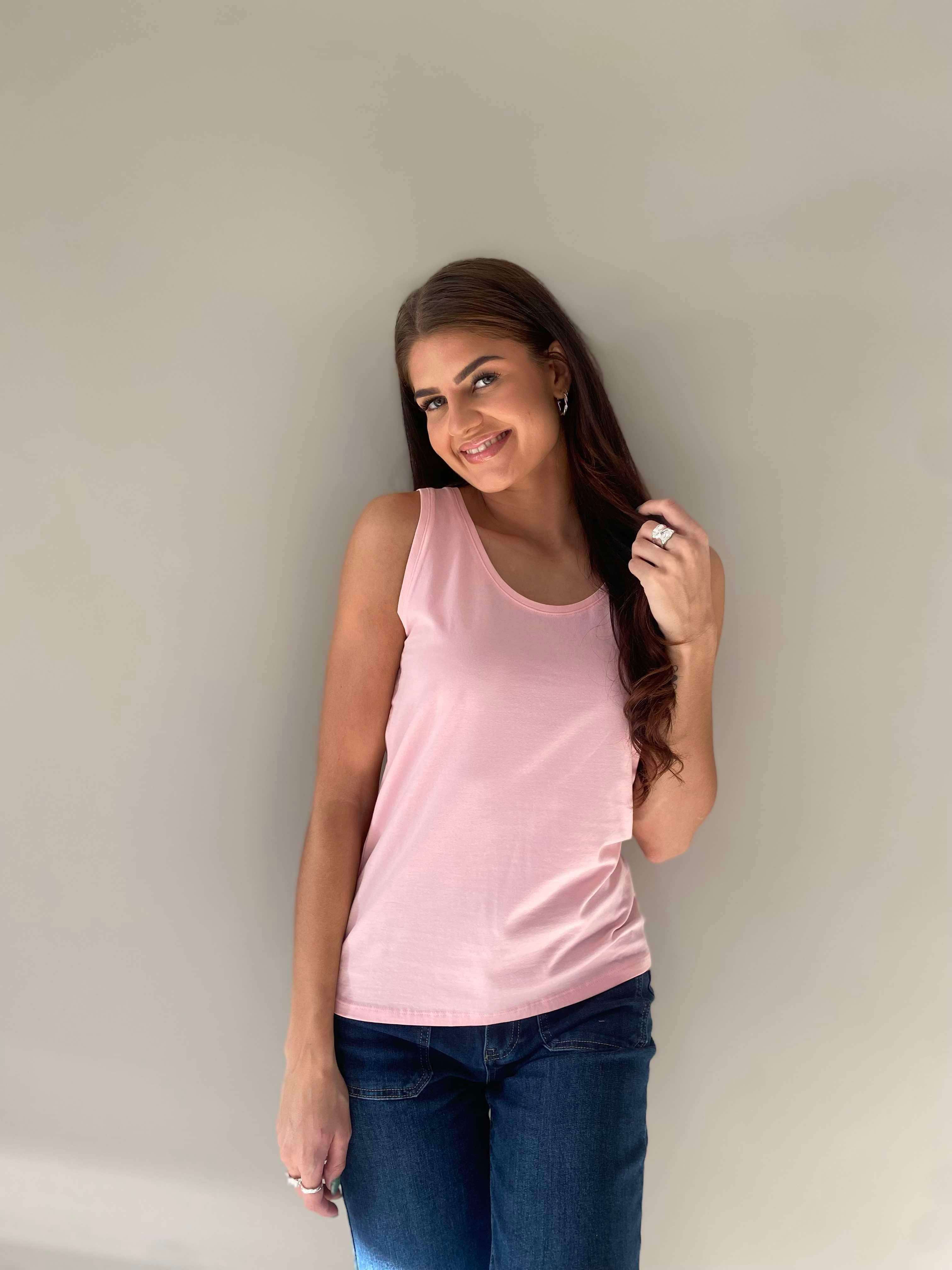 Pepper Basic Pepper Basic Tanktop Rosa - Pepper.no